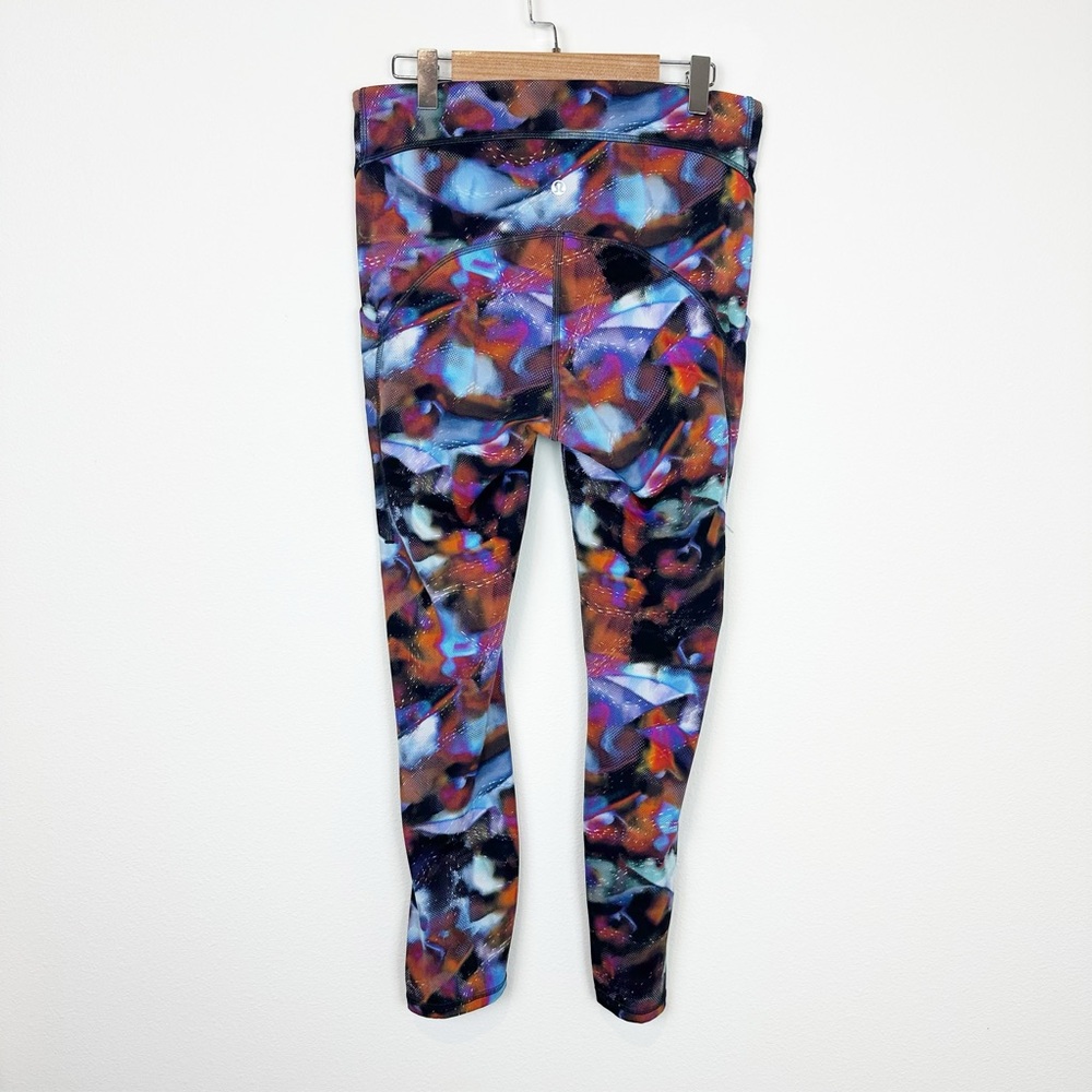 Lululemon Power Thru High-Rise Tight 25"‎ Hyper Drift Multi Size 8 - Picture 6 of 8